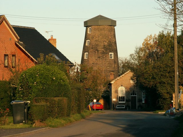 A former windmill at Mill Green