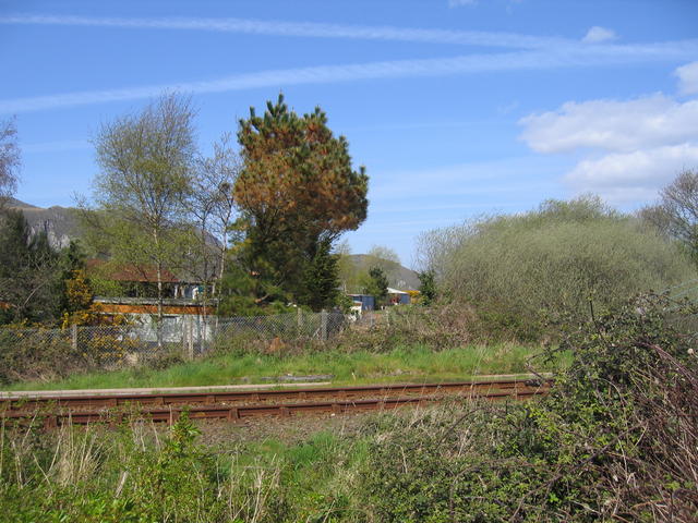 Welsh Highland Railway crossing