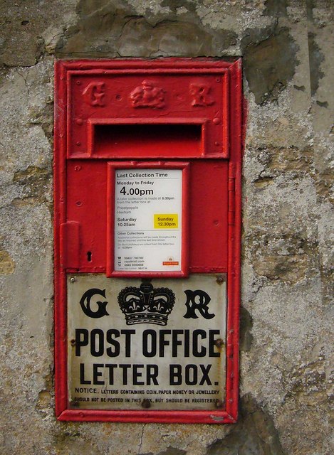 Sinderhope Post Box