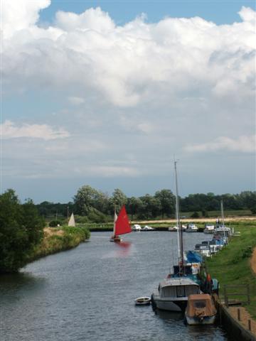 The River Waveney, Beccles, Suffolk
