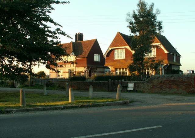 Houses at Mistley Heath, Essex