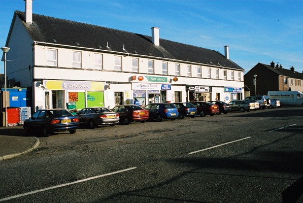 Row of shops Hilton, Inverness