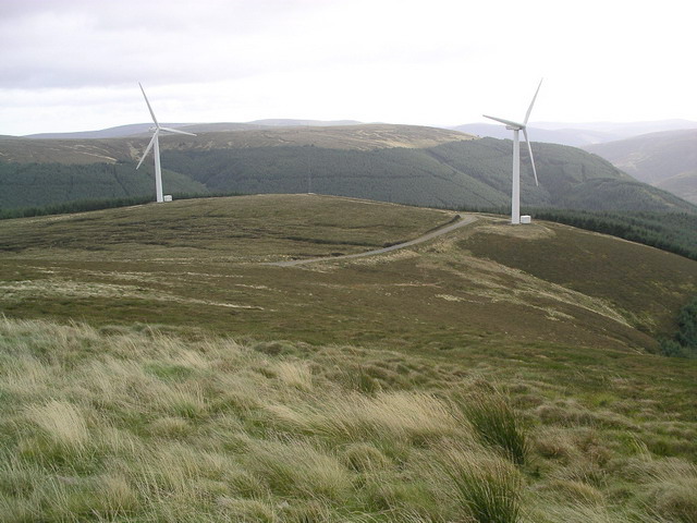 Part of Moorfoot Hills wind farm