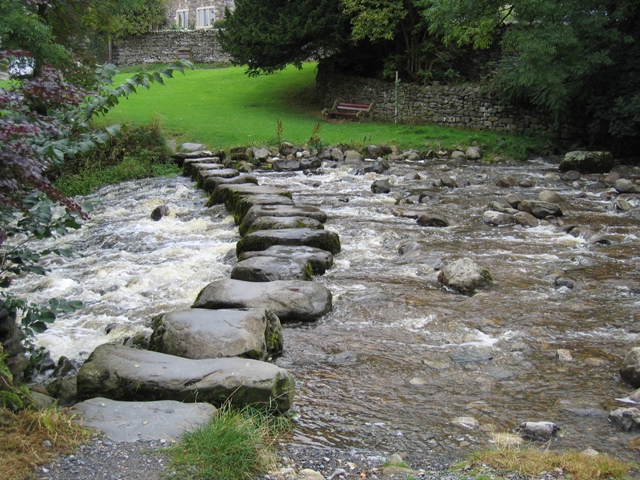 Stepping Stones Over Stainforth Beck © John S Turner Cc By Sa20