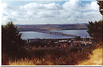 NO3931 : Tay  Bridge from Dundee Law by Carol Walker