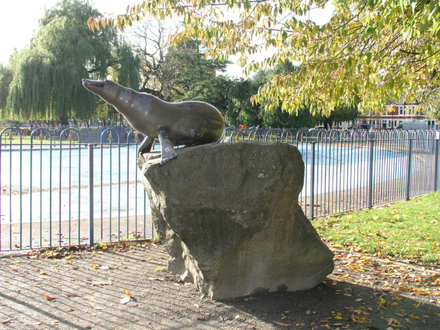 Billy the Seal, Victoria Park, Cardiff