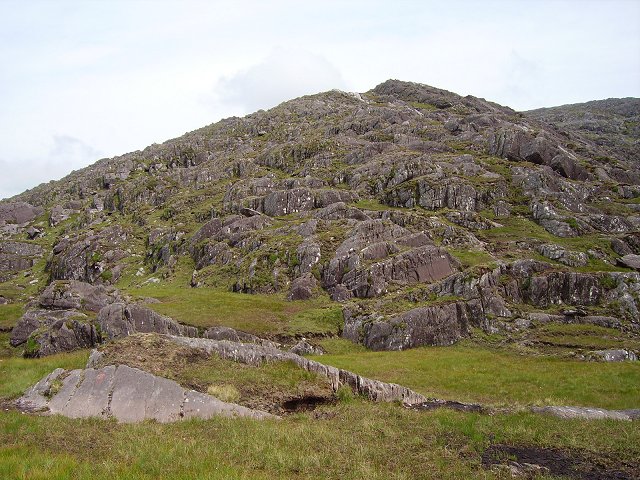 Northeast ridge of Hungry Hill