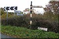 Old & New Signposts corner of Main Rd & Station Rd