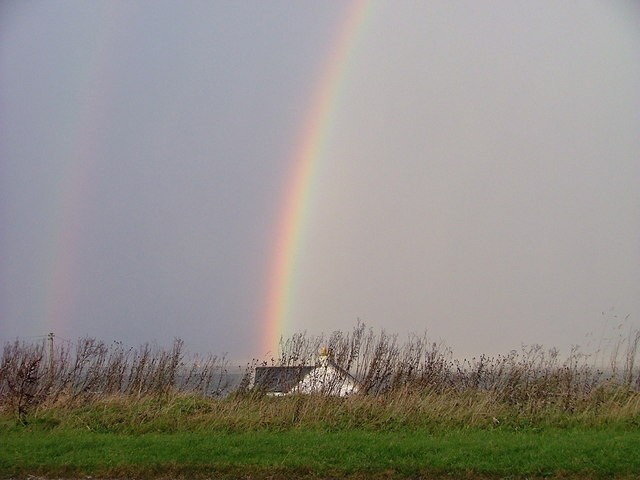 Rainbow over Broadford Bay