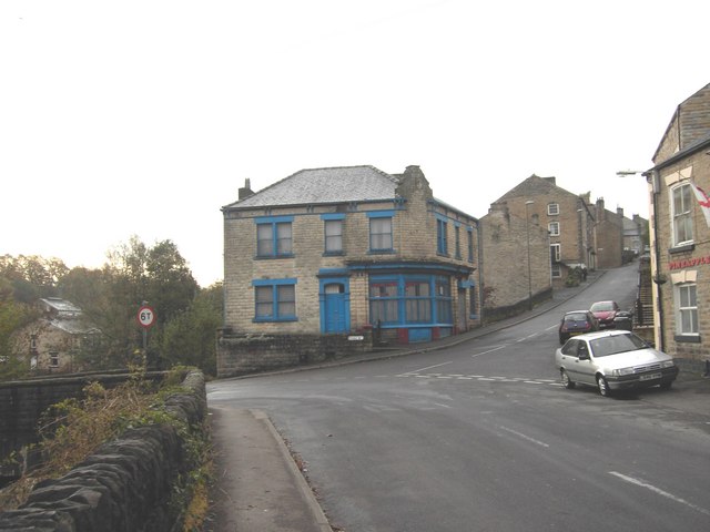Bottom of Dye House Lane