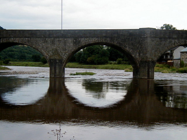 Bridge over the River Wye, Builth Wells