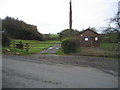 Newnham Bridge exchange & course of Leominster Canal