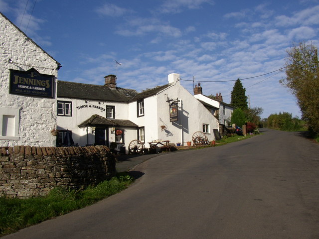 The Horse and Farrier, Dacre village © Humphrey Bolton cc-by-sa/2.0 ...