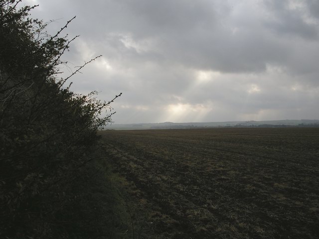 Ploughed field, south of Winchester Road