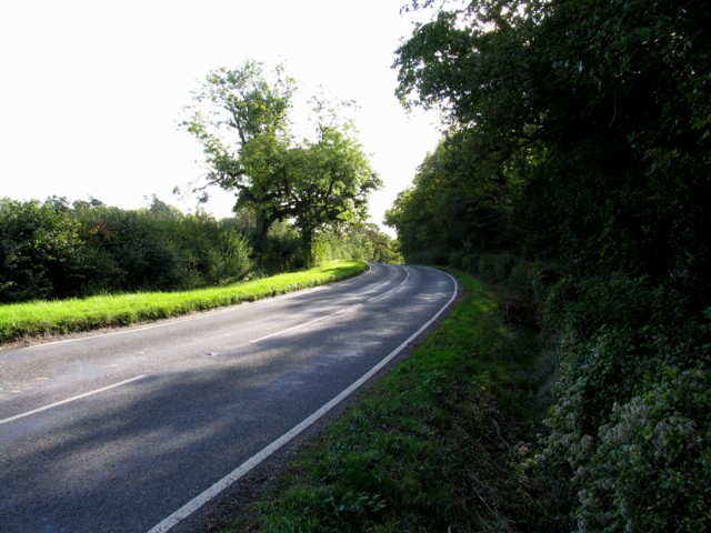 B661 towards Dillington