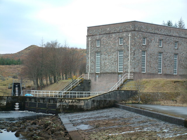 Gaur Power Station & Fish Ladder © Paul Hookway :: Geograph Britain and ...