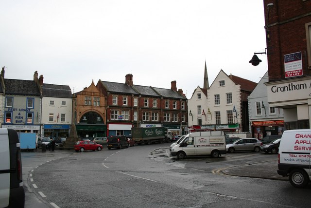 Grantham Marketplace © Richard Croft :: Geograph Britain and Ireland