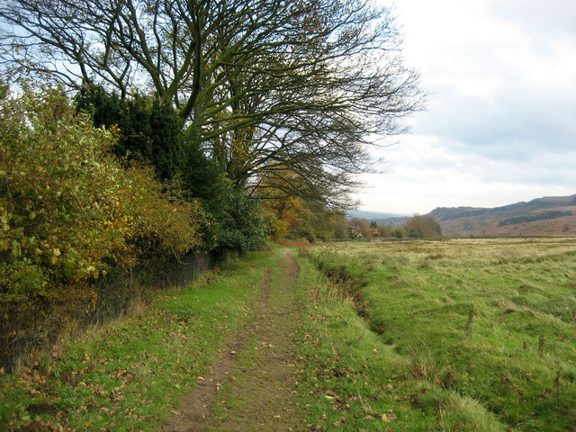 Track below Ilkley Moor