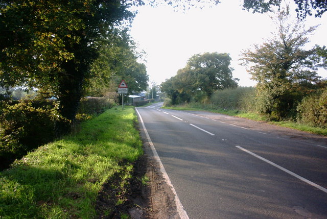 The B5027 to Hilderstone and Uttoxeter