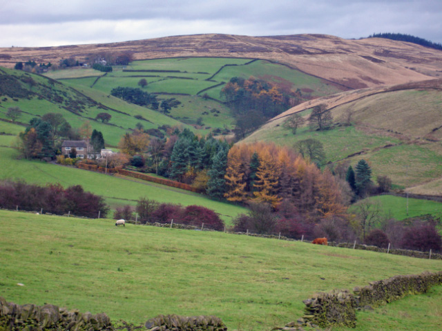 Wincle - view from Cessbank Common into... © Mike Harris cc-by-sa/2.0 ...