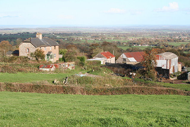 Combe St Nicholas: farm near Priddles... © Martin Bodman :: Geograph ...