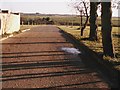 Driveway leading from Grange Farm to the A505