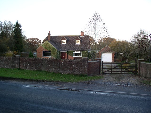 House beside A342