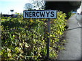 Nercwys village sign