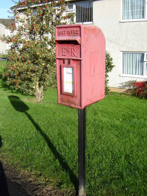 Post box in Nercwys