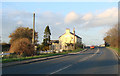 Disused pub at Burn Bridge on the A19