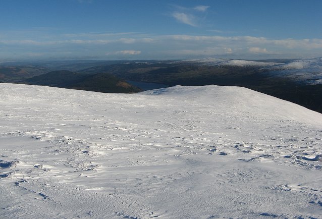East ridge of Meall Greigh