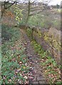 The lane from Ashday Lane to Cote Hill, Southowram