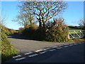 Lane junction near Whympston