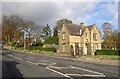 The lodge to Brighouse Cemetery, Lightcliffe Road, Brighouse