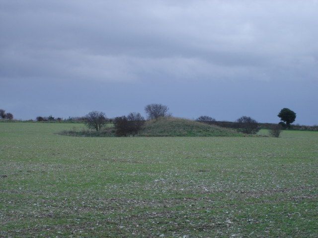Tumulus on Gussage Hill