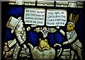 Detail of Lewis Carroll memorial window