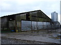 Pig shed on Lodge Farm, Ox Drove