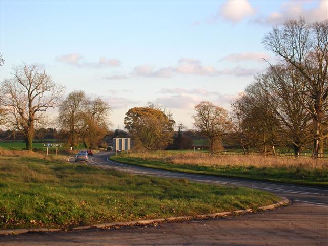 A1079 at Dunnington junction