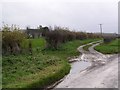 Track to stone cottage