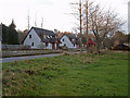 Houses near Tarlogie Wood