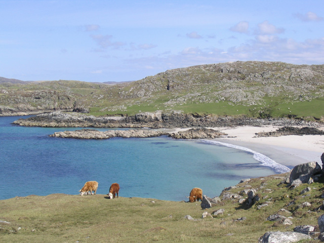 Traigh Bosta on Great Bernera © Walter Baxter :: Geograph Britain and ...