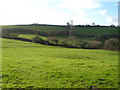 View from the lane to Coyton