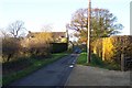 House and lane at Ampney Sheephouse.