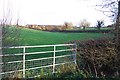 Across the fields to Glebe Farm.