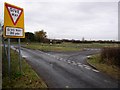 Road junction on B4005