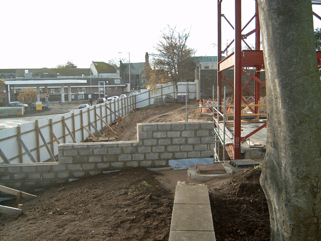 Nairn (new) Community Centre under construction
