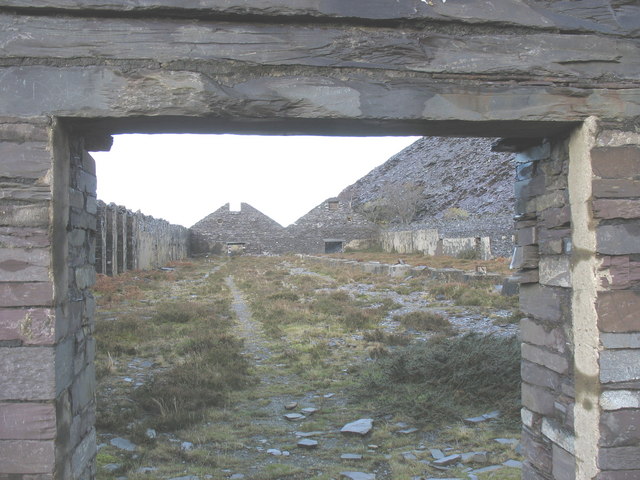 Inside the ruined No3 shed Mills