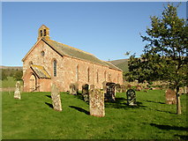 NY6432 : St Lawrence the Martyr's Church, Kirkland, Culgaith CP by Humphrey Bolton