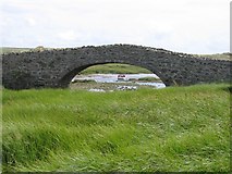SH3568 : Pont Aberffraw Bridge by John S Turner