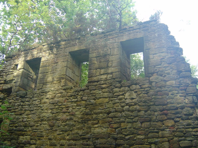 Ruins of Langley Hall, Durham © RMR cc-by-sa/2.0 :: Geograph Britain ...